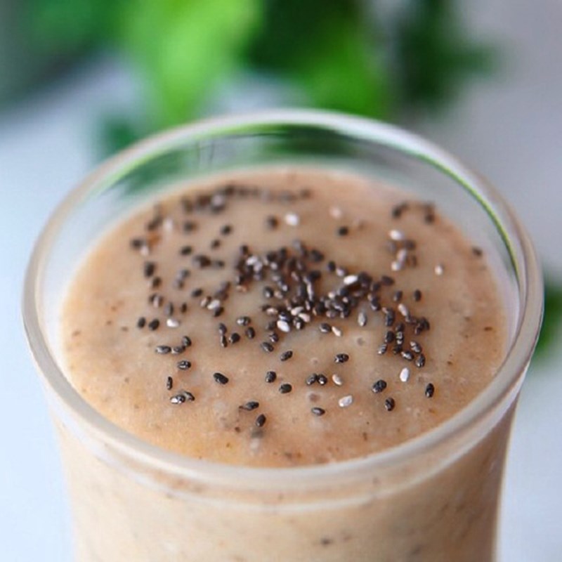 Sinh tố Sapoche hạt chia