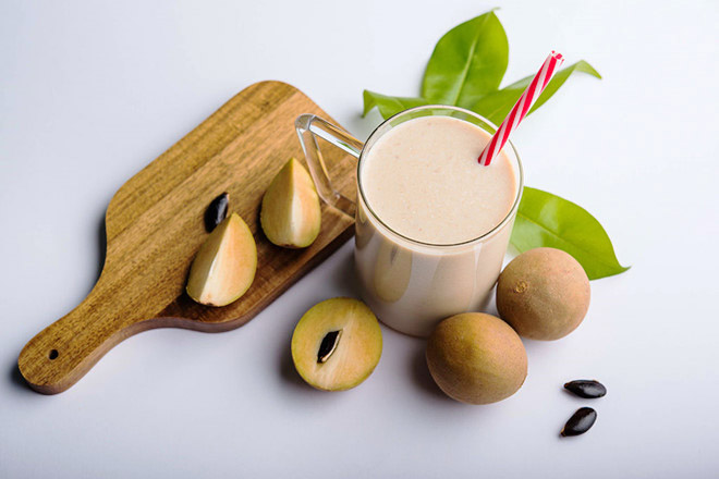 Sinh tố Sapoche truyền thống