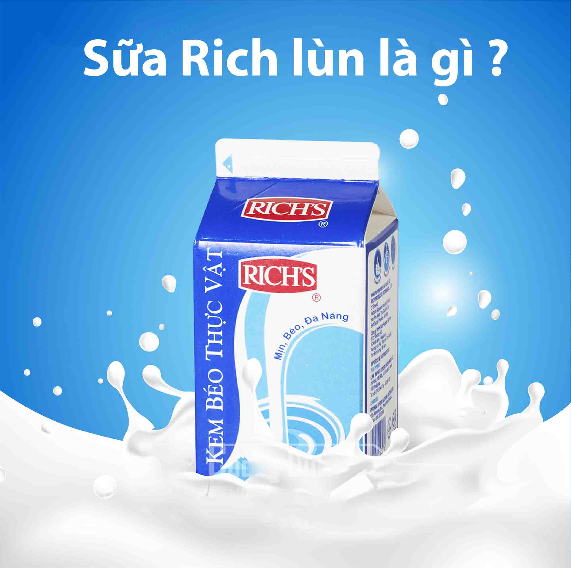 sữa Rich lùn là gì ?