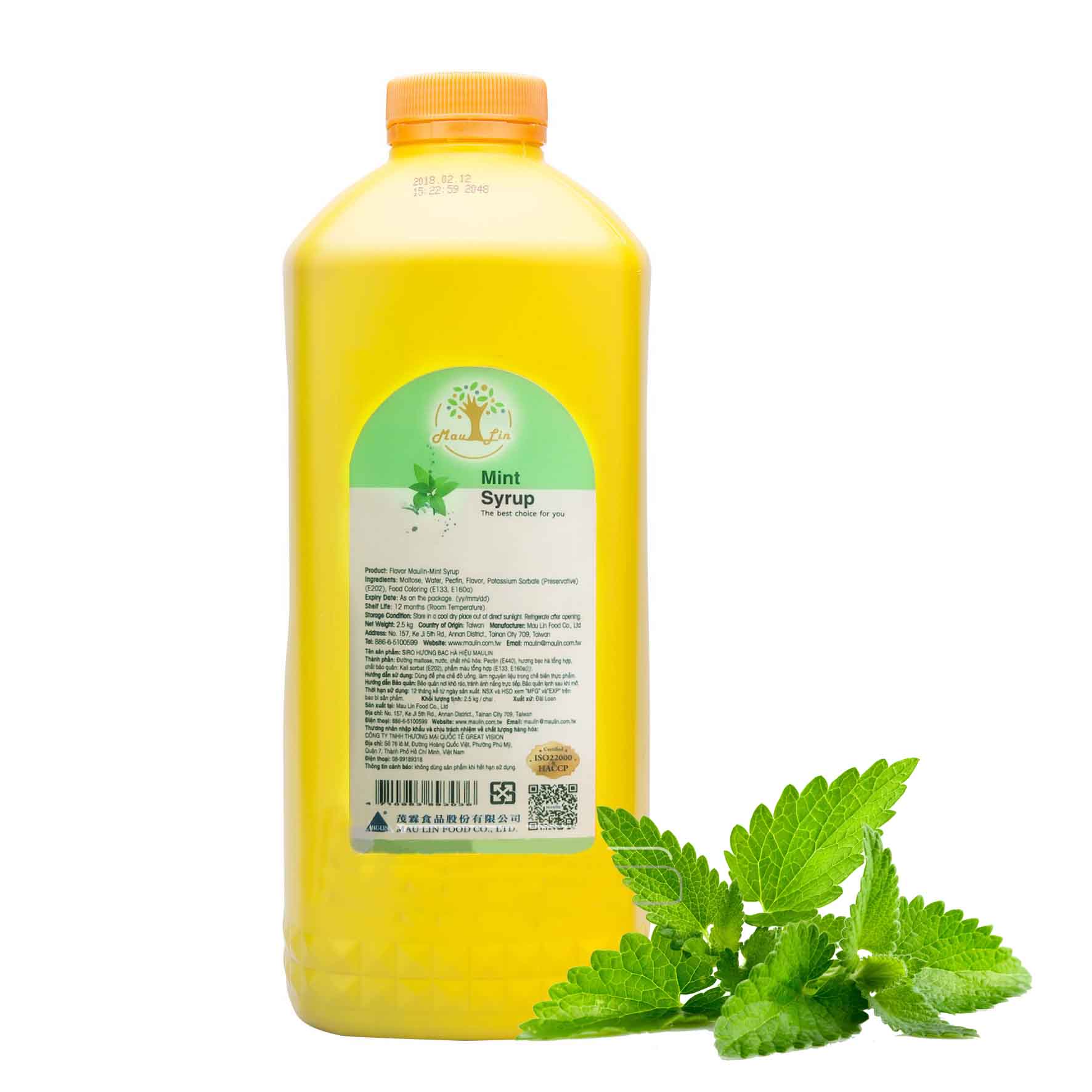 Siro Maulin Bạc Hà