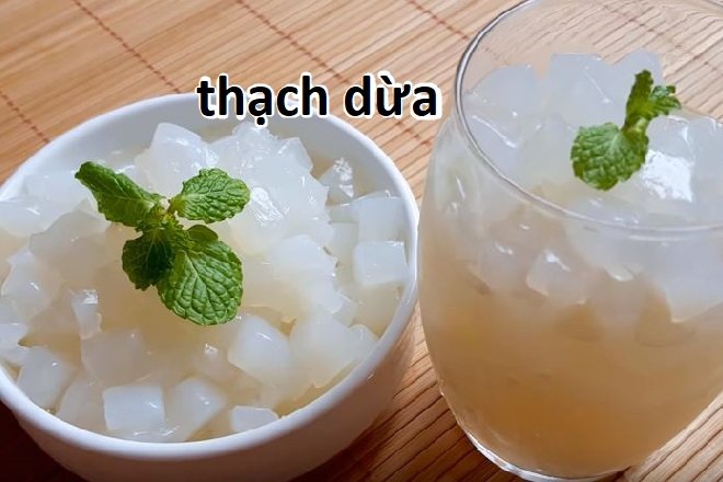 Thạch Dừa vị Dừa Coconut 