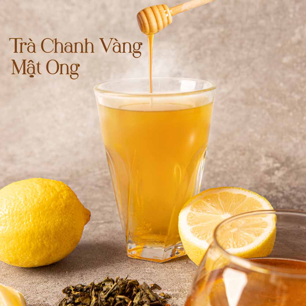 trà chanh mật ong