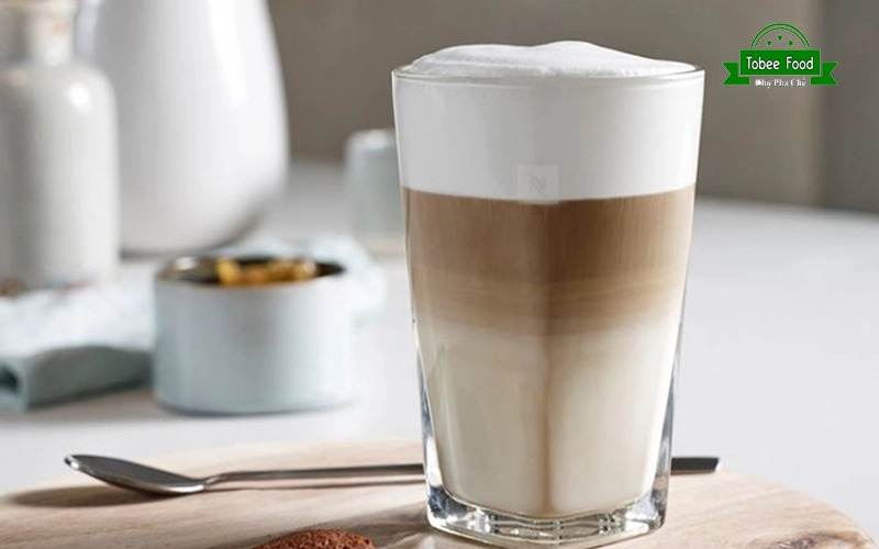 Trà sữa gạo rang macchiato