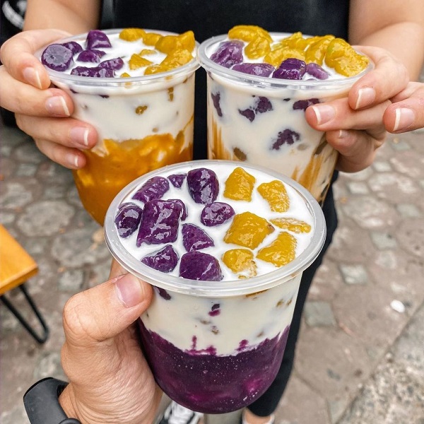 Trà sữa khoai lang tím