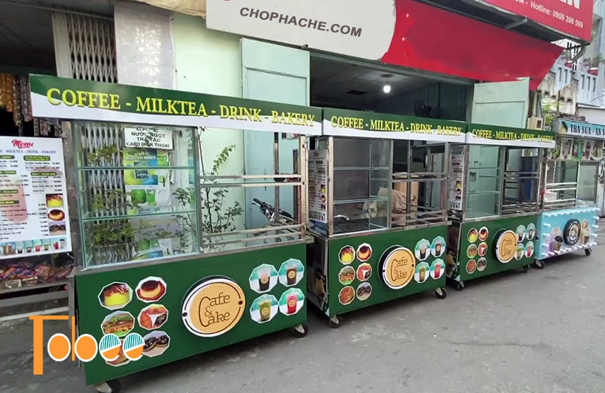 xe bán trà sữa thu nhập cao