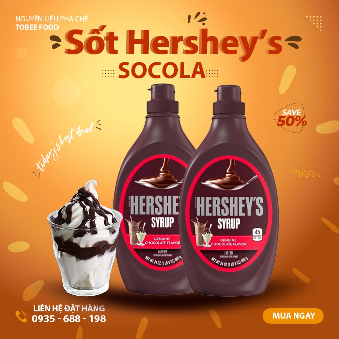 Sốt Hershey socola là gì ?