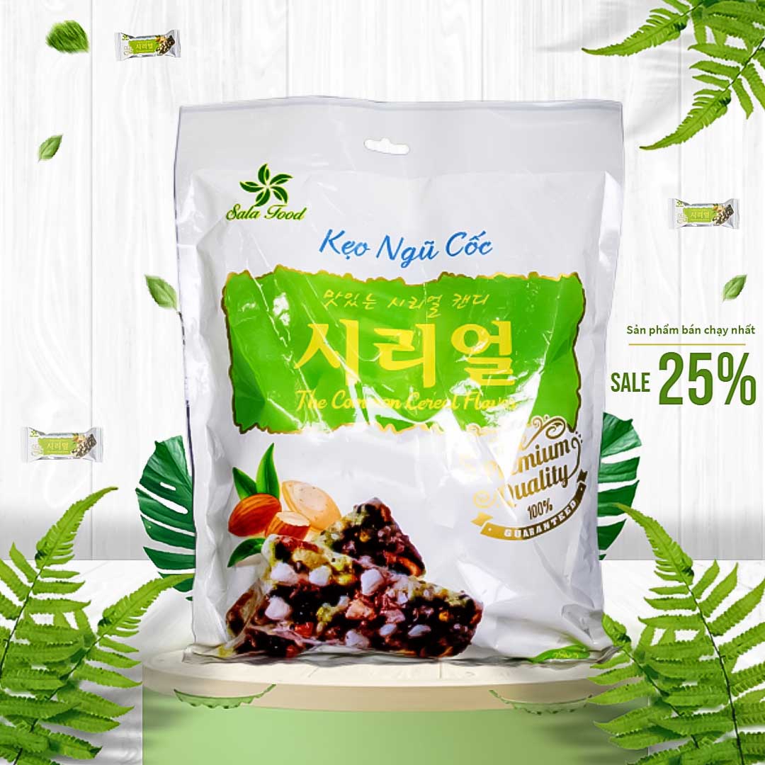 Kẹo Gạo Lứt Ngũ Cốc