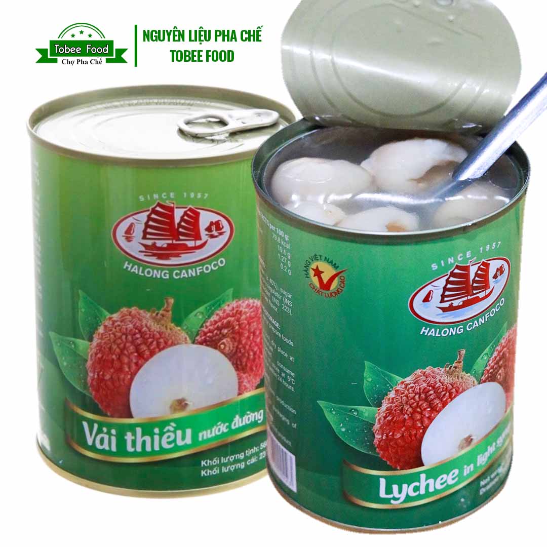 Vải thiều ngâm nước đường Hạ Long Canfoco