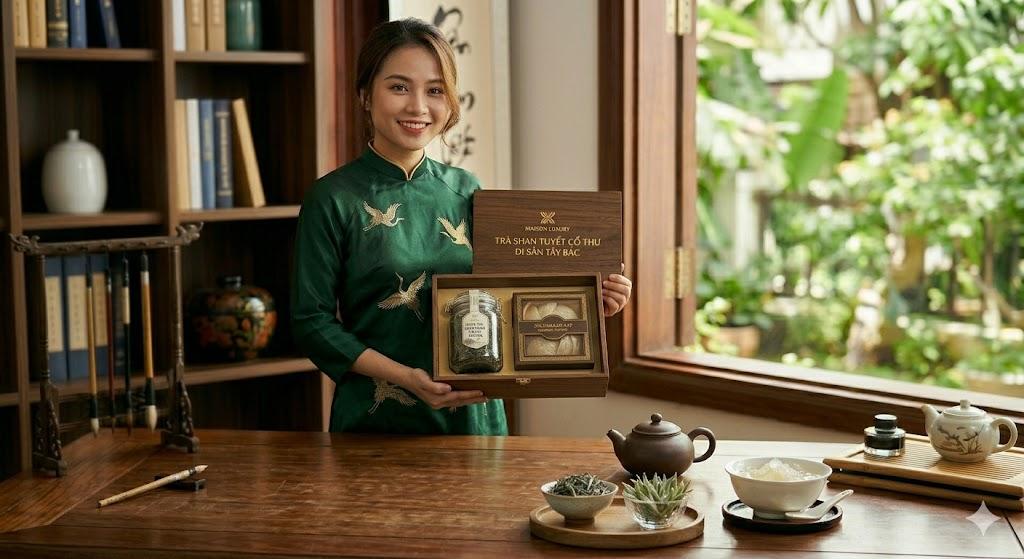 Tại sao trà Shan Tuyết cổ thụ là món quà biếu tặng đẳng cấp?
