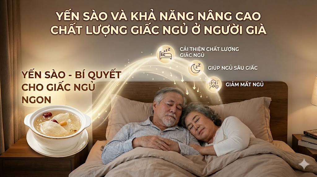 Bí Quyết Từ Thiên Nhiên: Yến Sào Giúp Người Già Cải Thiện Trí Nhớ và Giấc Ngủ Như Thế Nào?