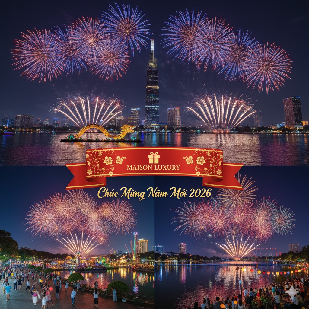 Dự Đoán địa điểm bắn pháo hoa Tết 2026 tại Hà Nội/TP.HCM?