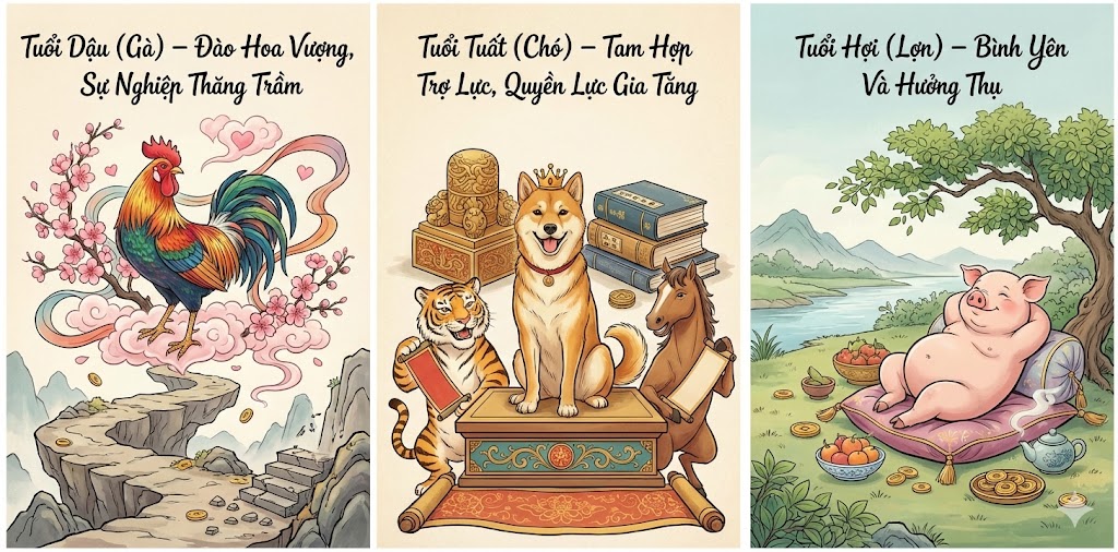 Tử vi các con giáp năm 2026 – Dự đoán vận mệnh đầy đủ, chi tiết nhất cho 12 con giáp
