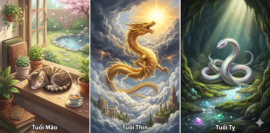 Tử vi các con giáp năm 2026 – Dự đoán vận mệnh đầy đủ, chi tiết nhất cho 12 con giáp