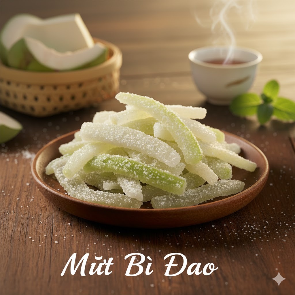 Cách làm các loại mứt Tết (dừa, gừng, bí...) ngon tại nhà?