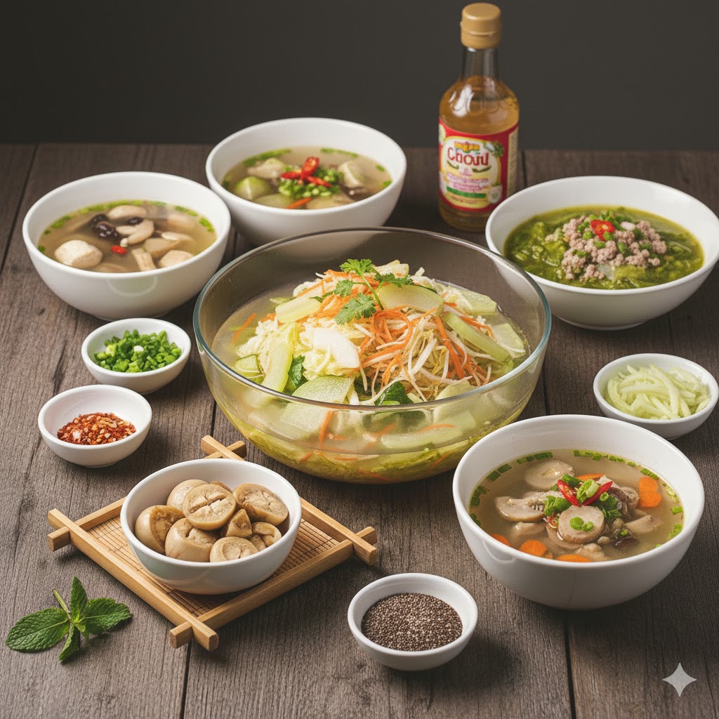 Các món ăn chống ngán ngày Tết 2026 dễ làm tại nhà