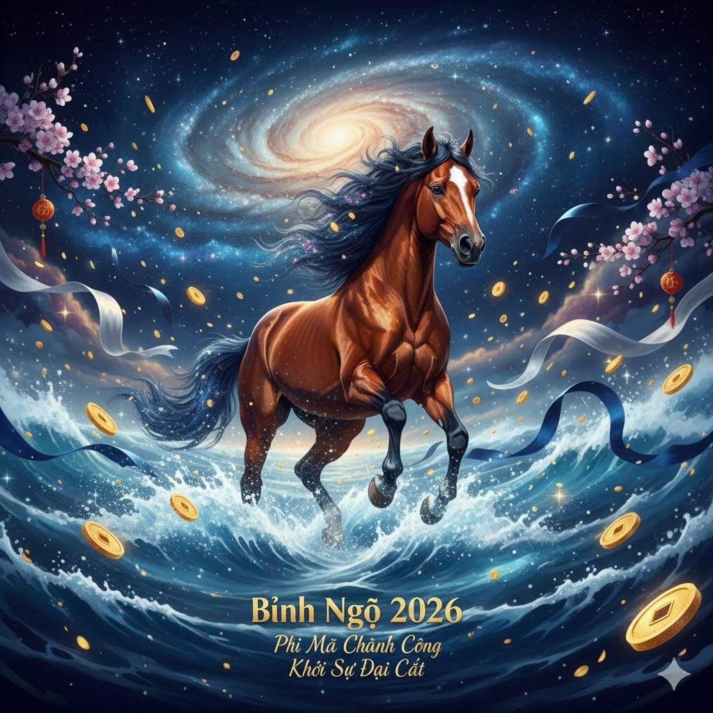 Năm Bính Ngọ 2026 – Ngựa Phi Nước Đại