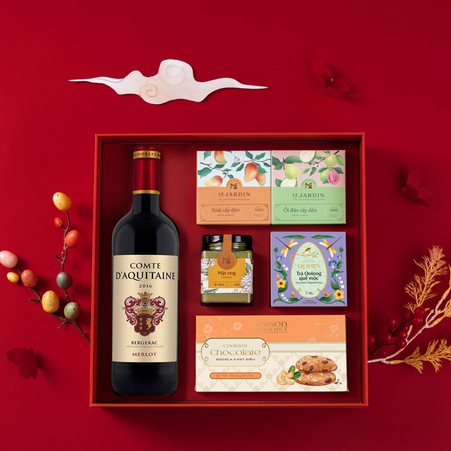 Quà tết sắc xuân