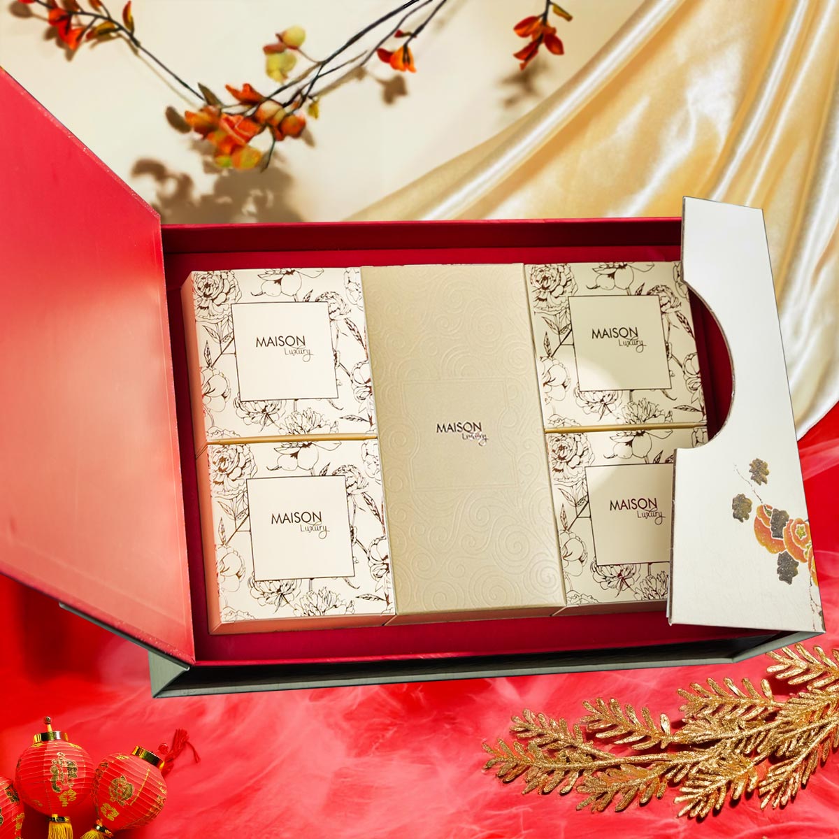 Hộp Quà Tết Hồng Thanh