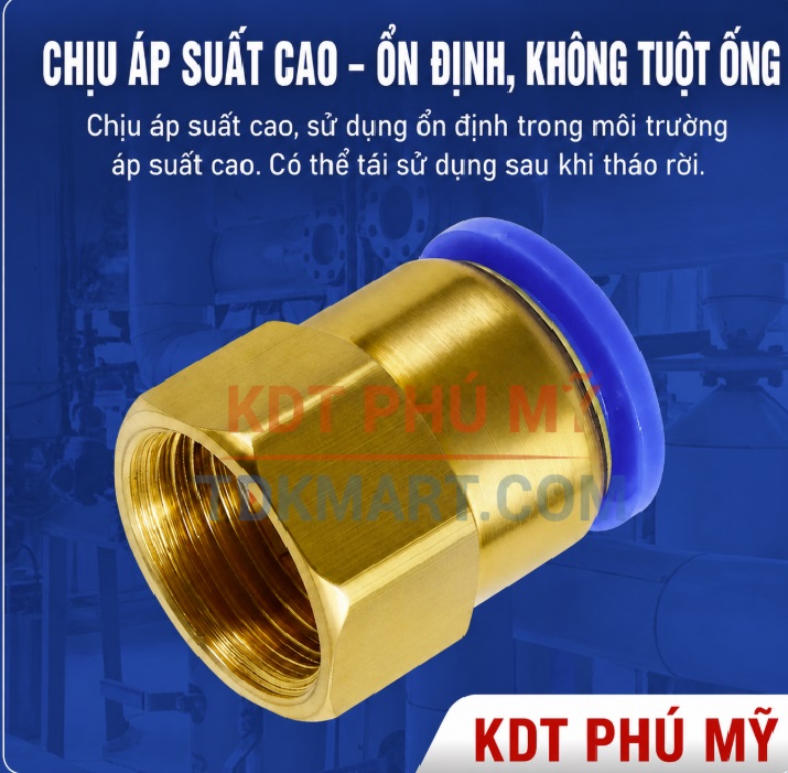 đầu nối khí nén ren trong