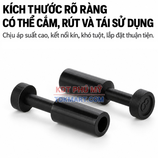 Đầu bịt khí nén có thể tái sử dụng