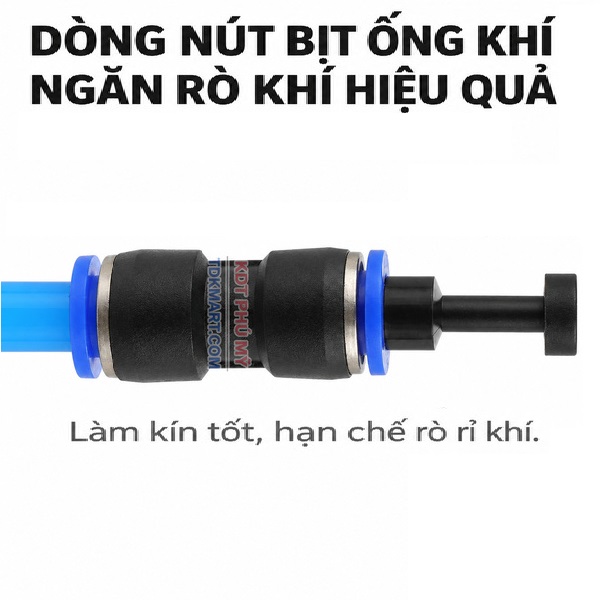 Đầu bịt khí nén ngăn làm kín tốt