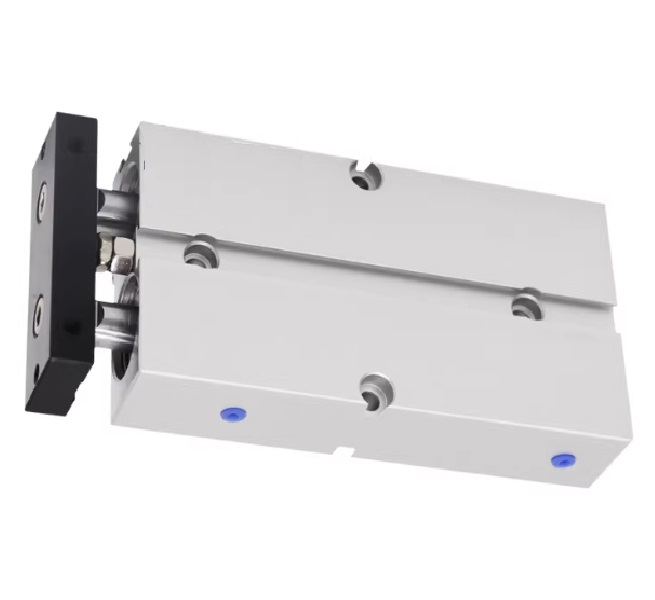 xi lanh khí nén 2 ty TN thân nhôm dẫn hướng chống xoay