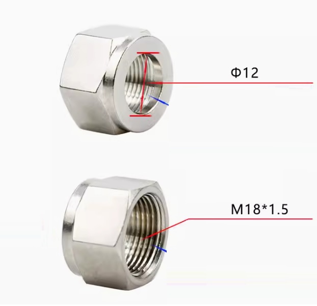 ốc siết hạt bắp phi 12