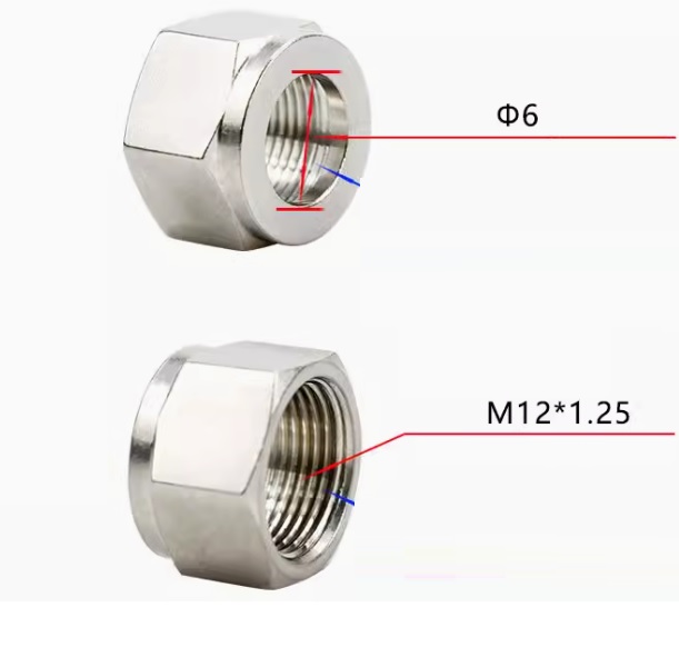 ốc siết hạt bắp phi 6