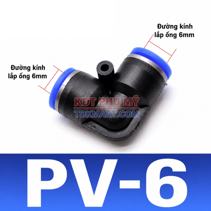 Co nối nhanh khí nén PV-6