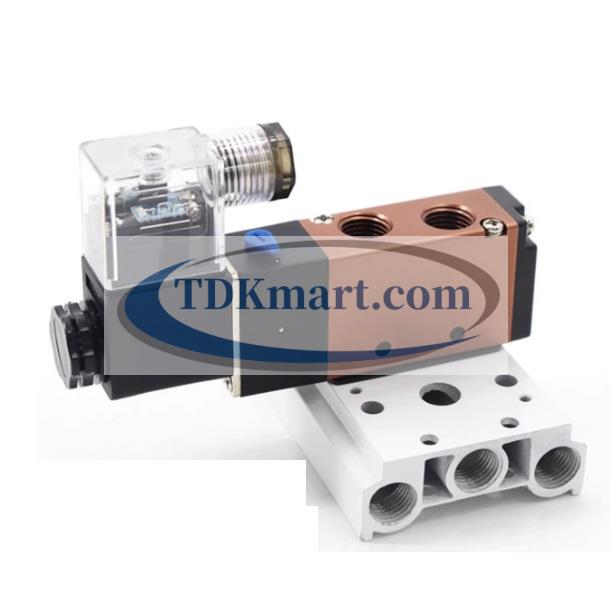 van điện từ lắp đặt với đế van điện từ