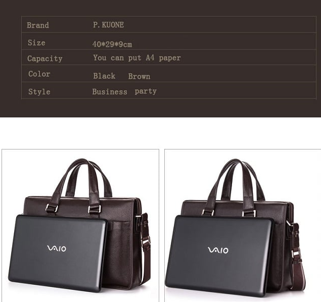 túi da đựng Laptop