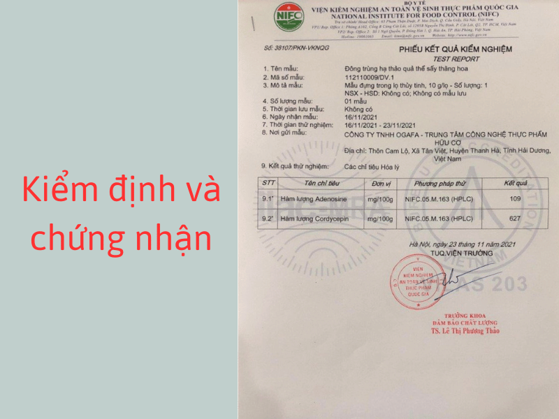 kiểm định dược chất