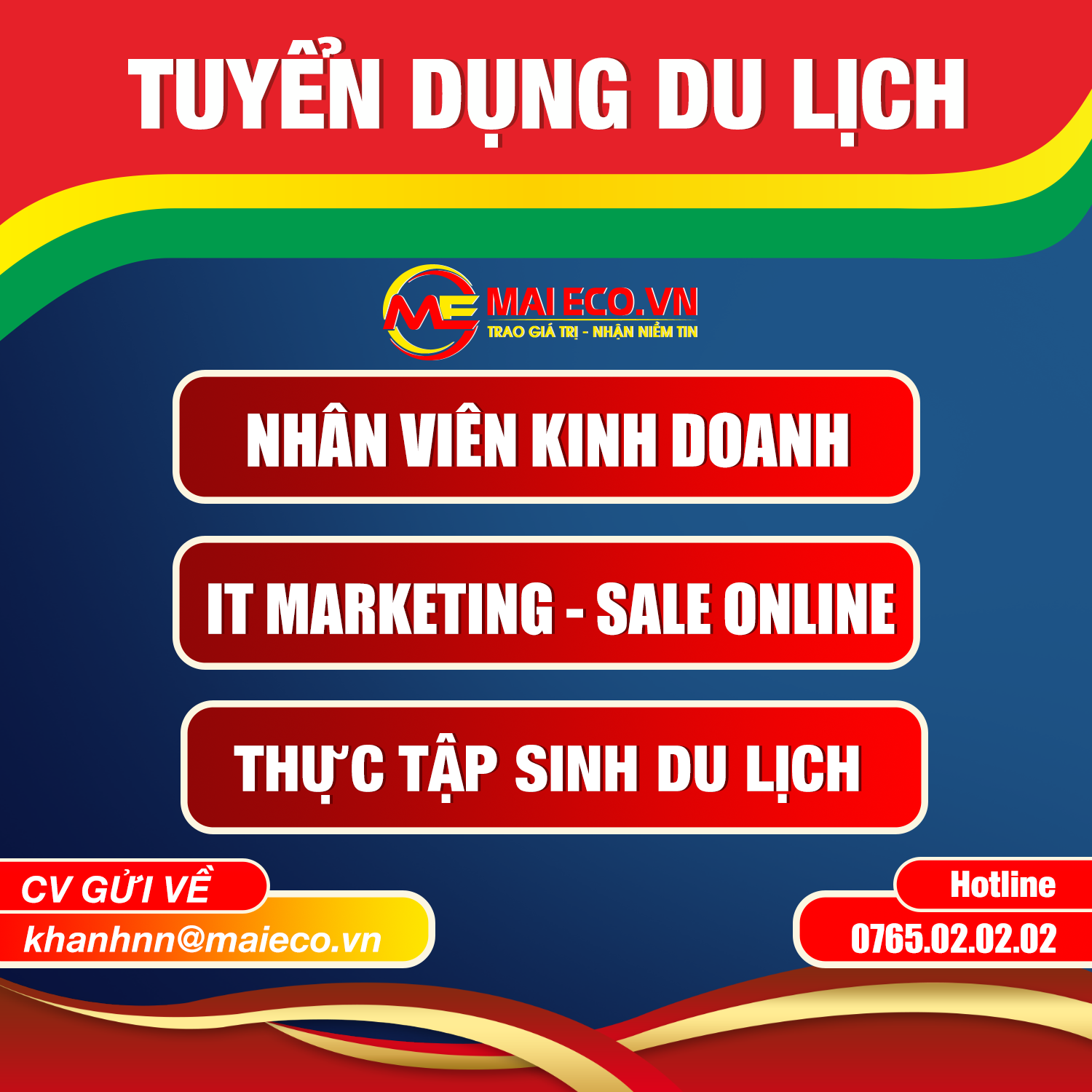 tuyển dụng mai eco