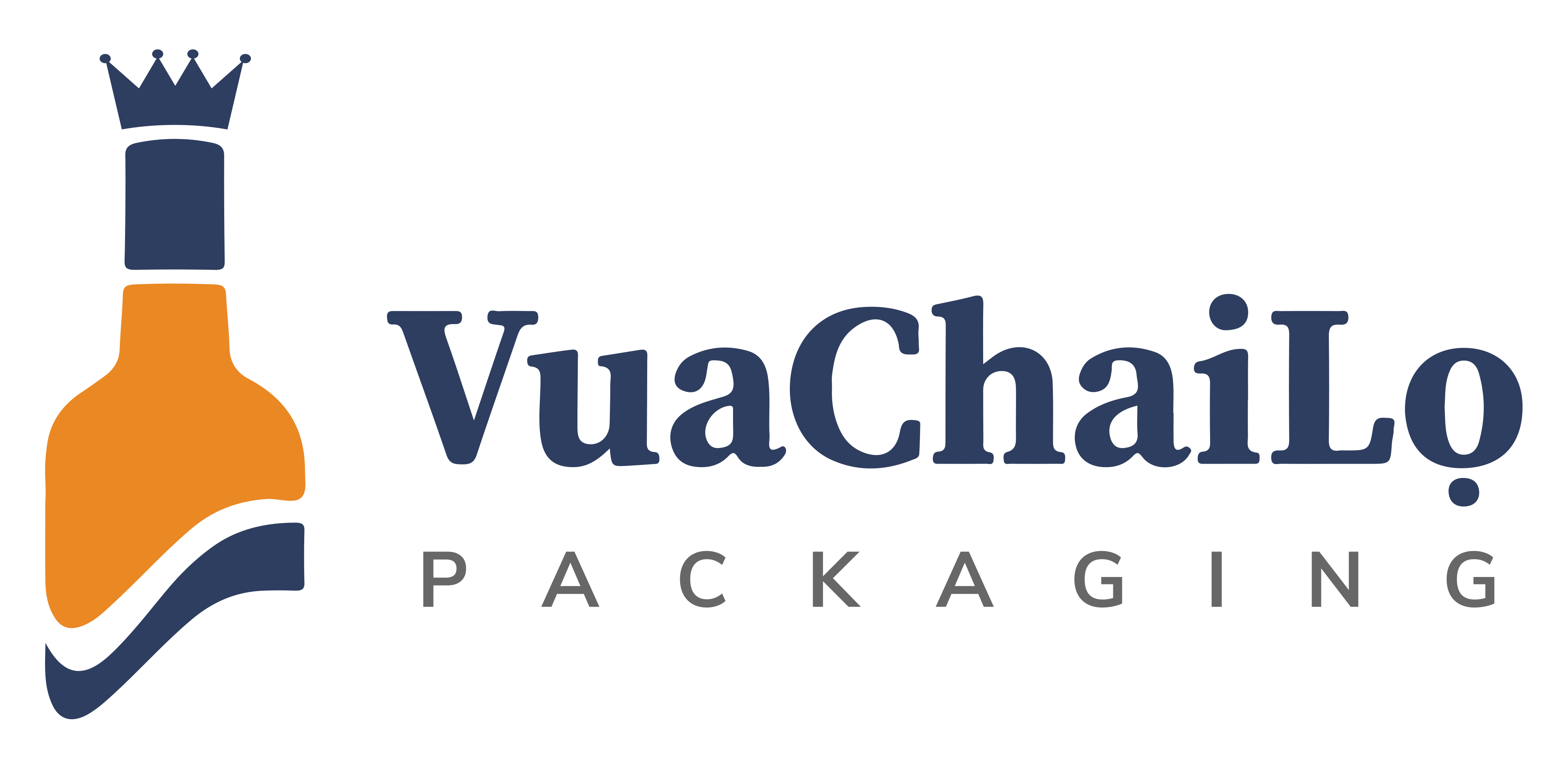 logo Bao bì thủy tinh - Vuachailo Packaging