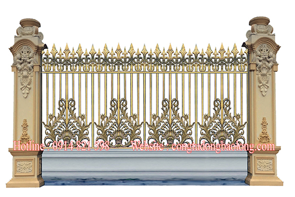 Hàng rào nhôm đúc BL-07