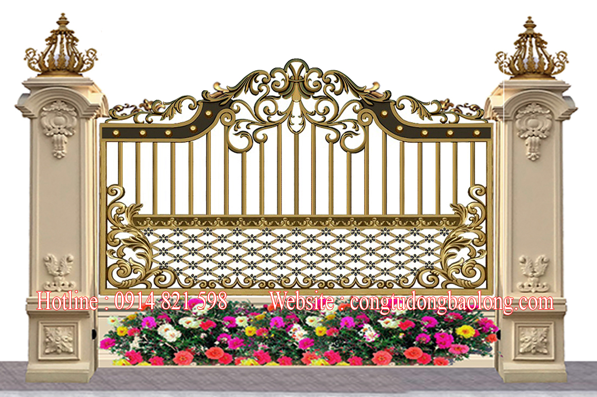 Hàng rào nhôm đúc BL-03