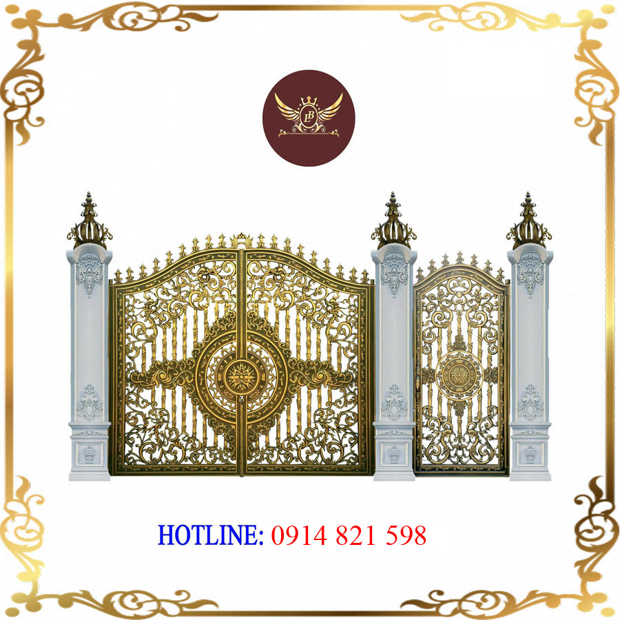 Cổng Nhôm Đúc BL 07