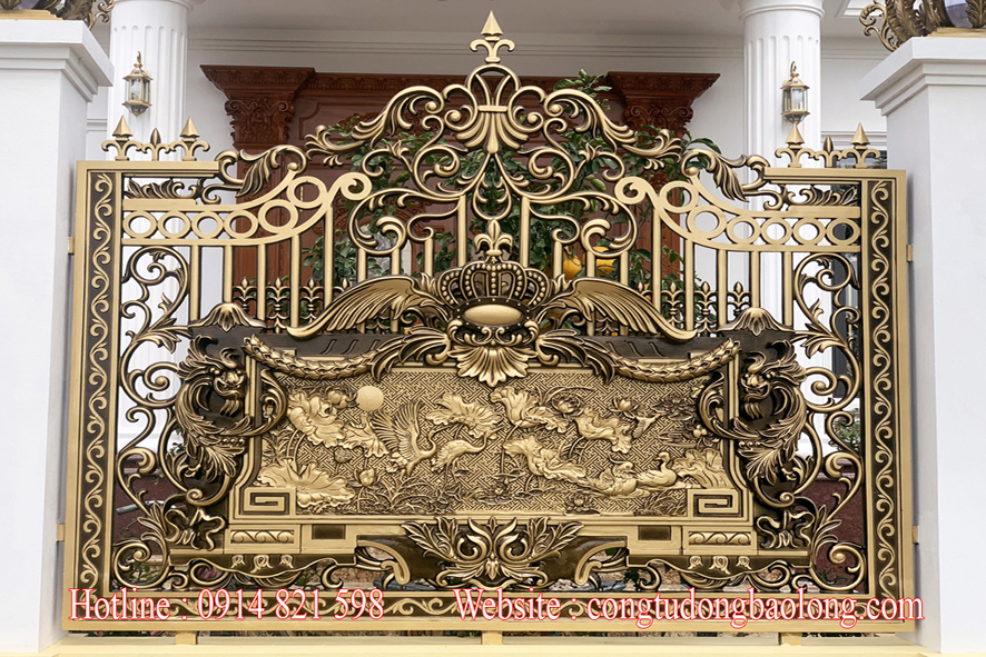 Hàng rào nhôm đúc BL-02