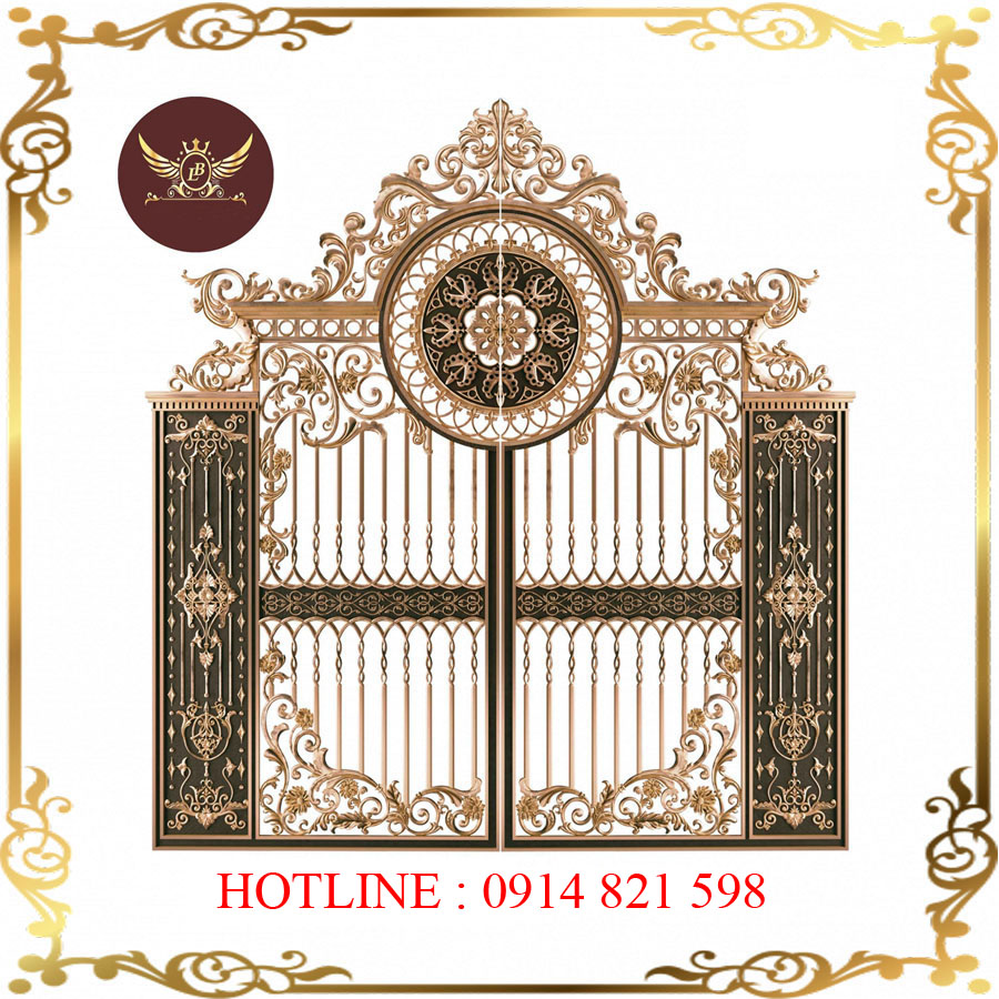 Cổng Nhôm Đúc BL 03