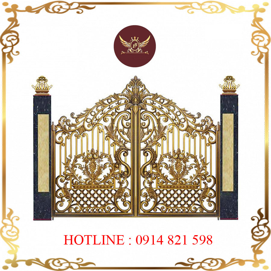 Cổng Nhôm Đúc BL - 04