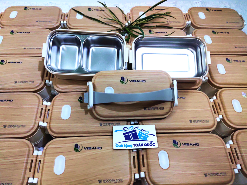 hộp cơm trưa in logo giá rẻ, hộp cơm quà tặng công nhân, nhân viên, quà tặng doanh nghiệp giá rẻ, quà tặng công đoàn, quà tặng dưới 300k