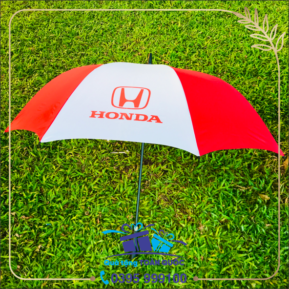 ô dù thẳng cầm tay honda, ô dù đỏ trắng, ô dù in logo, quà tặng dưới 150k, ô dù quảng cáo, quà tặng doanh nghiệp, xưởng sản xuất ô dù, ô dù golf, dù cầm tay giá rẻ, ô dù golf
