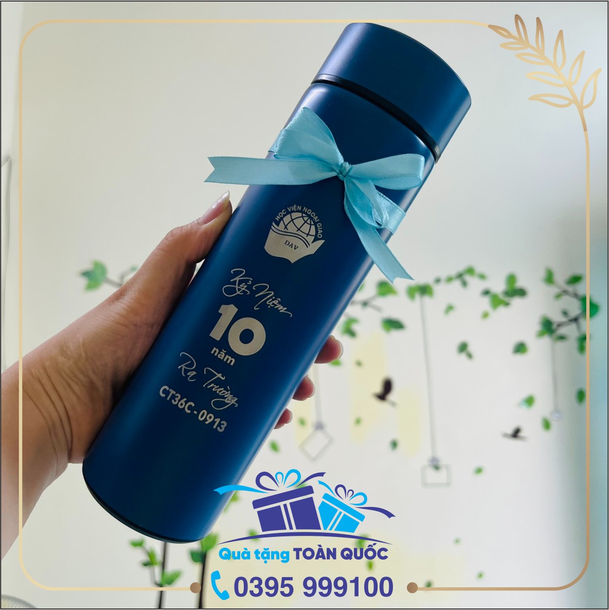 bình nước mầu xanh, quà tặng công nhân, quà tặng học sinh, quà tặng dưới 100k, quà tặng bán nhiều nhất năm 2023