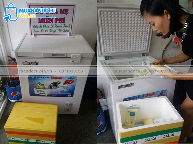 mua tủ đông trữ sữa