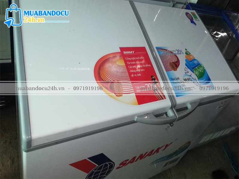 tủ đông cũ ở điện máy xanh