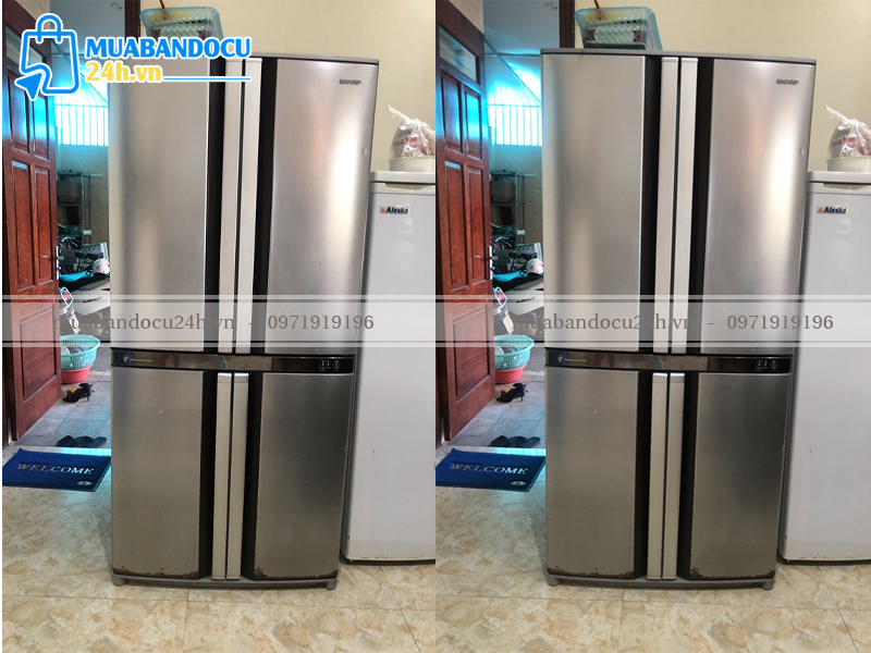 tủ đông dạng đứng cũ