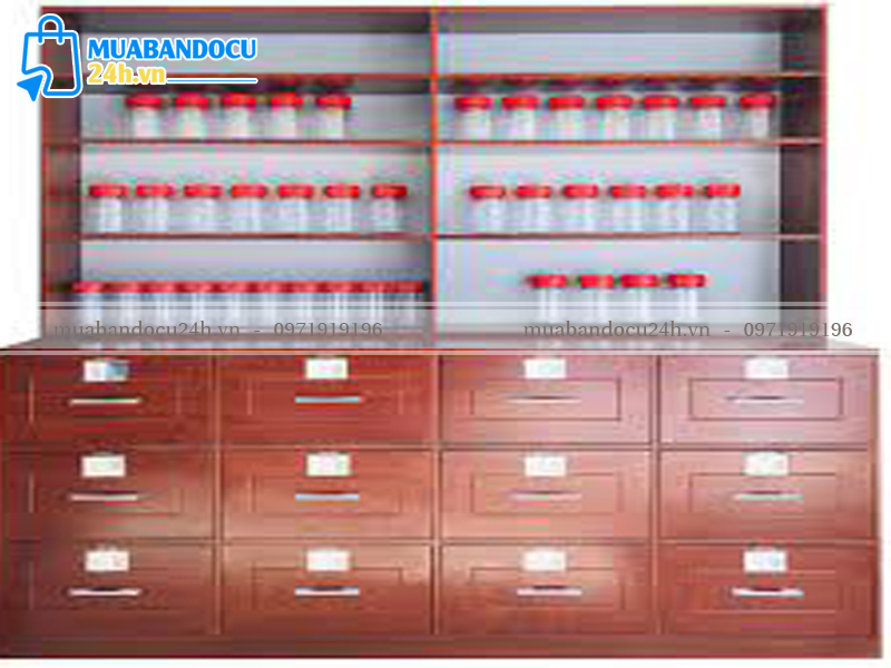 tủ thuốc đông y cũ