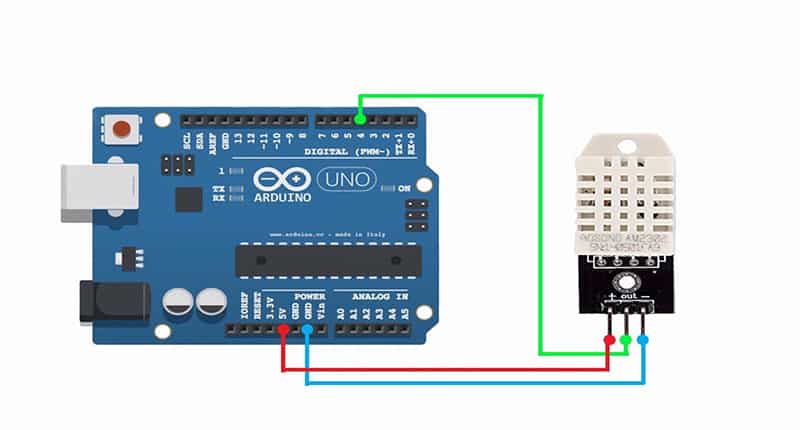 Module cảm biến độ ẩm nhiệt độ DHT22
