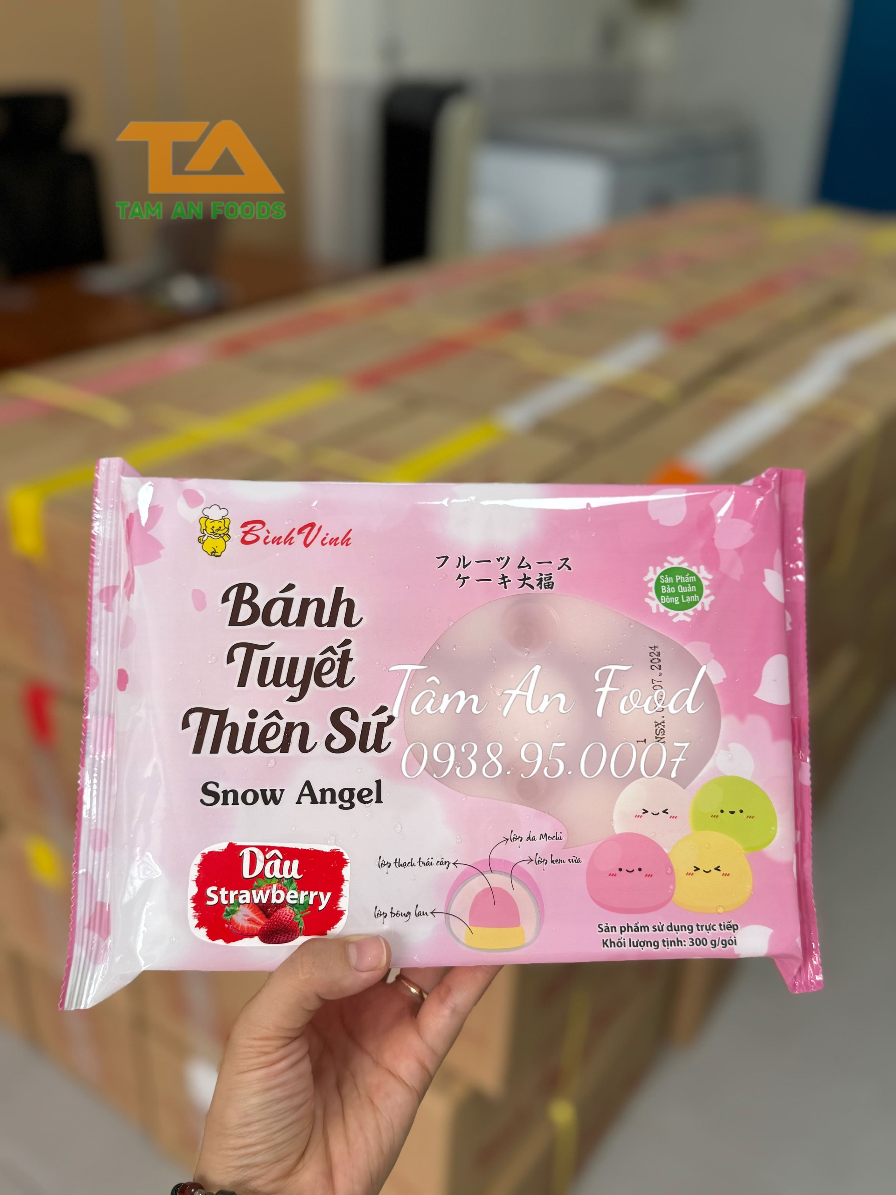 BÁNH TUYẾT THIÊN SỨ