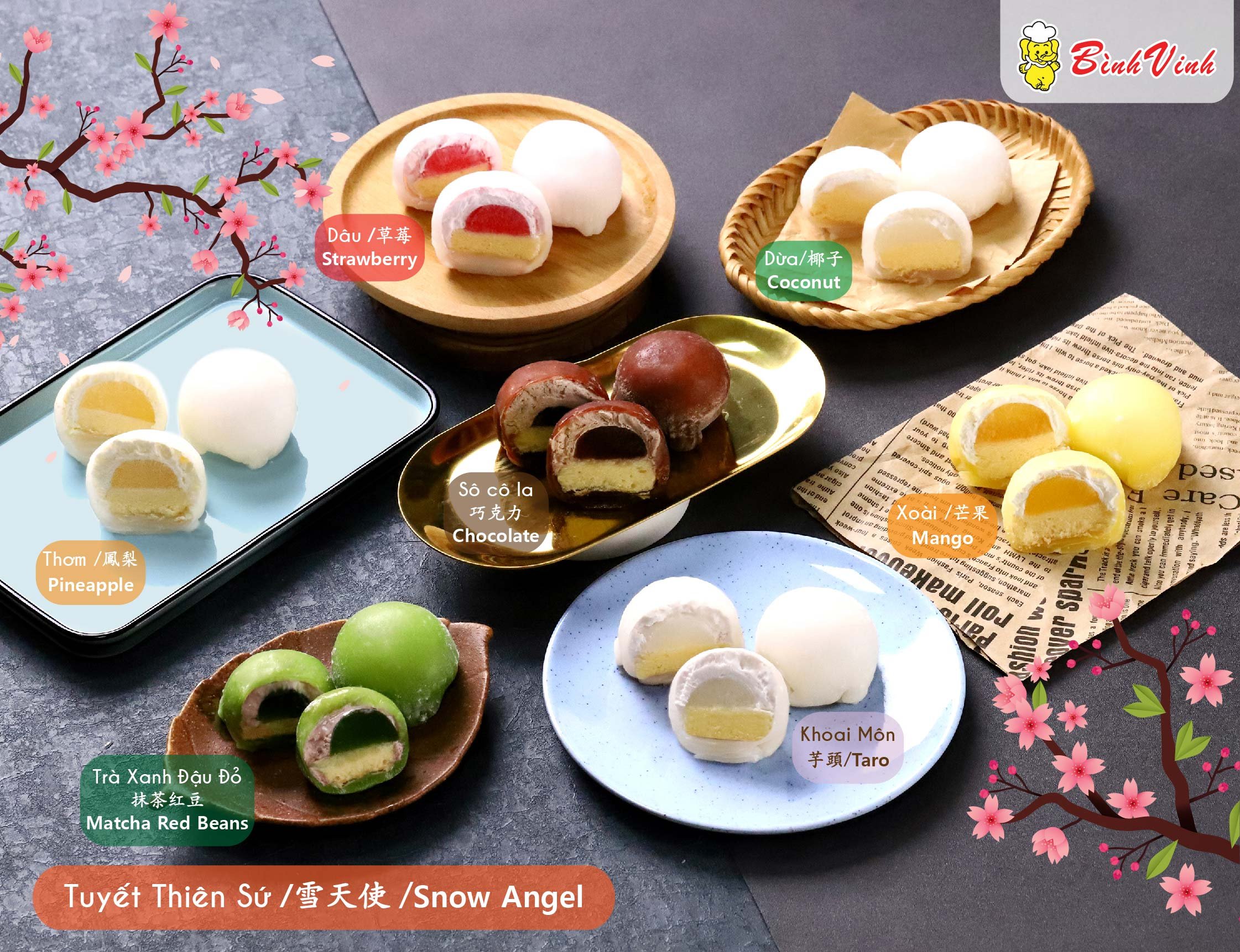 BÁNH TUYẾT THIÊN SỨ